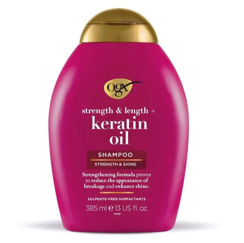 شامپو موهای شكننده و ضعيف او جی ايكس Keratin Oil - Image 1
