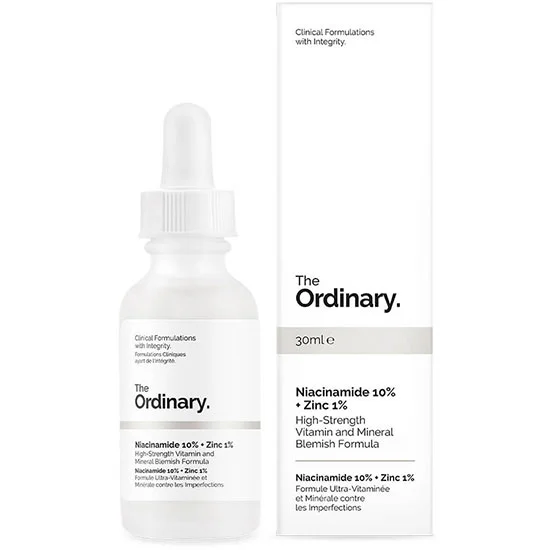 the-ordinary-niacinamide-10-zinc-1-high-strength-vitamin-mineral-blemish-formula-duo-30ml سرم ضدجوش اوردینری Niacinamide 10% حجم 30میل - Image 1