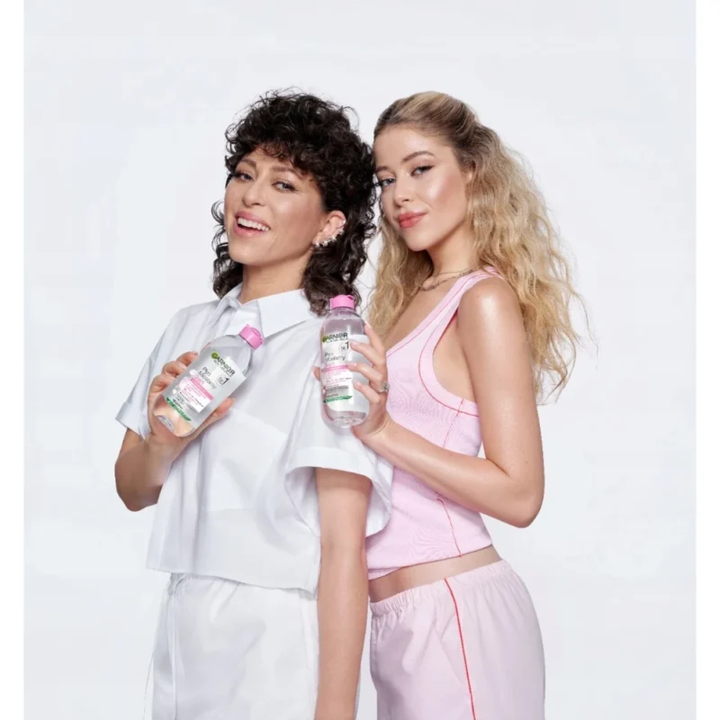 میسلار واتر پوست حساس گارنیر Tutto in 1 حجم 400ميل - Image 2