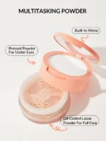 پودر فیکس دو منظوره صورت و چشم شیگلم مدل insta-ready - Image 6