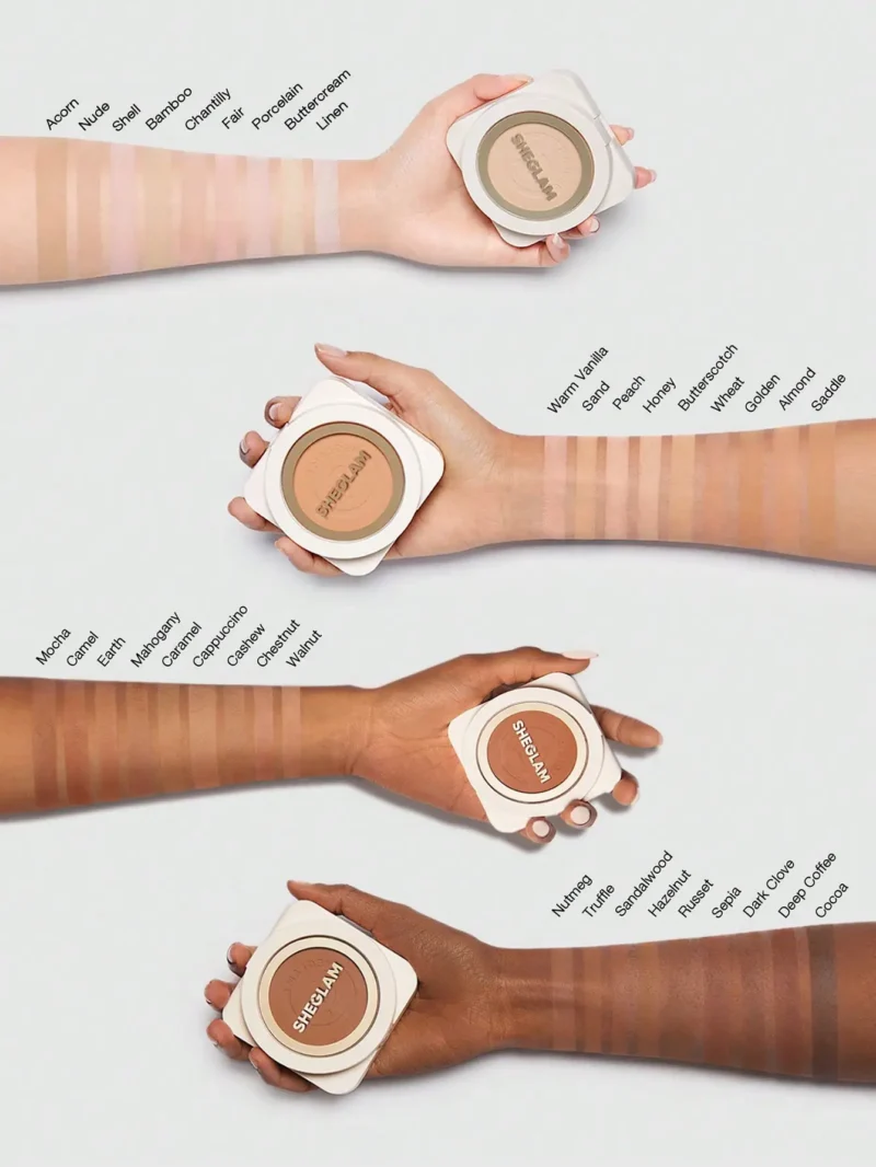 پنکک کرم‌پودری شگلم مدل Skin-Focus High Coverage  - Image 2