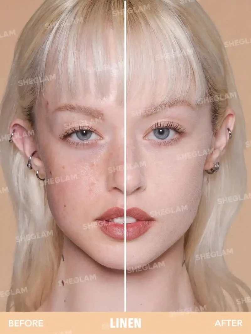 پنکک کرم‌پودری شگلم مدل Skin-Focus High Coverage  - Image 3