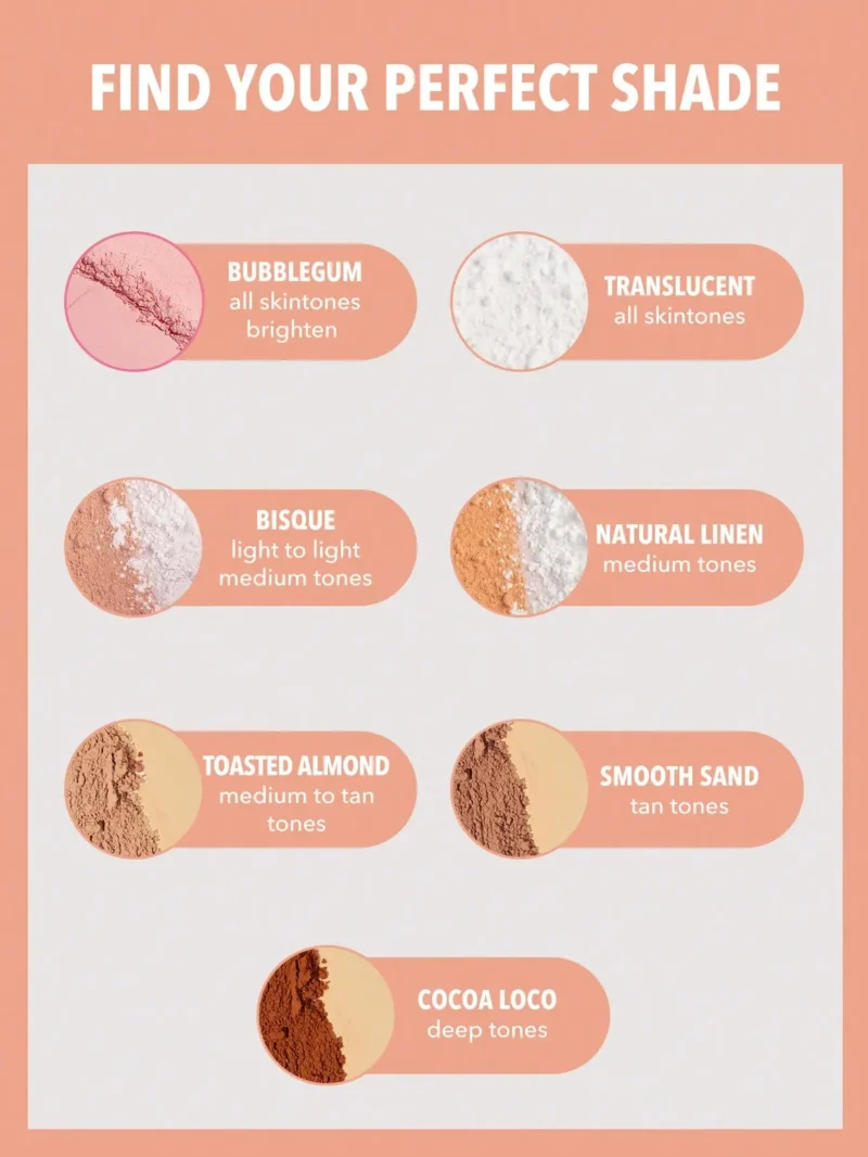 پودر فیکس دو منظوره صورت و چشم شیگلم مدل insta-ready - Image 2