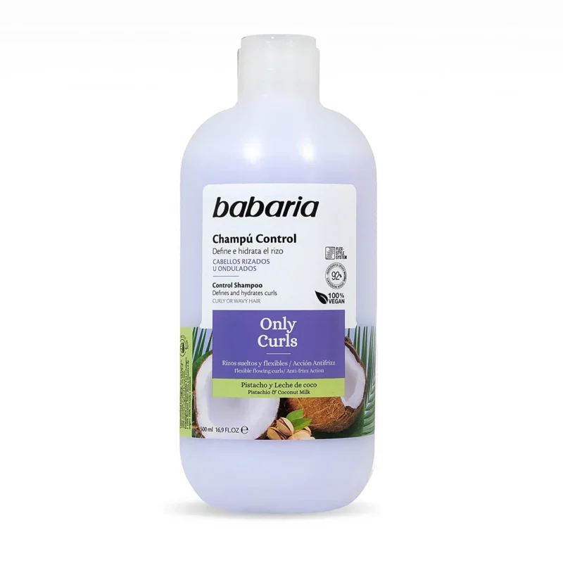 71DSjG00tmS copy شامپو موهای فر باباریا Waves Curls حجم 500میل - Image 1