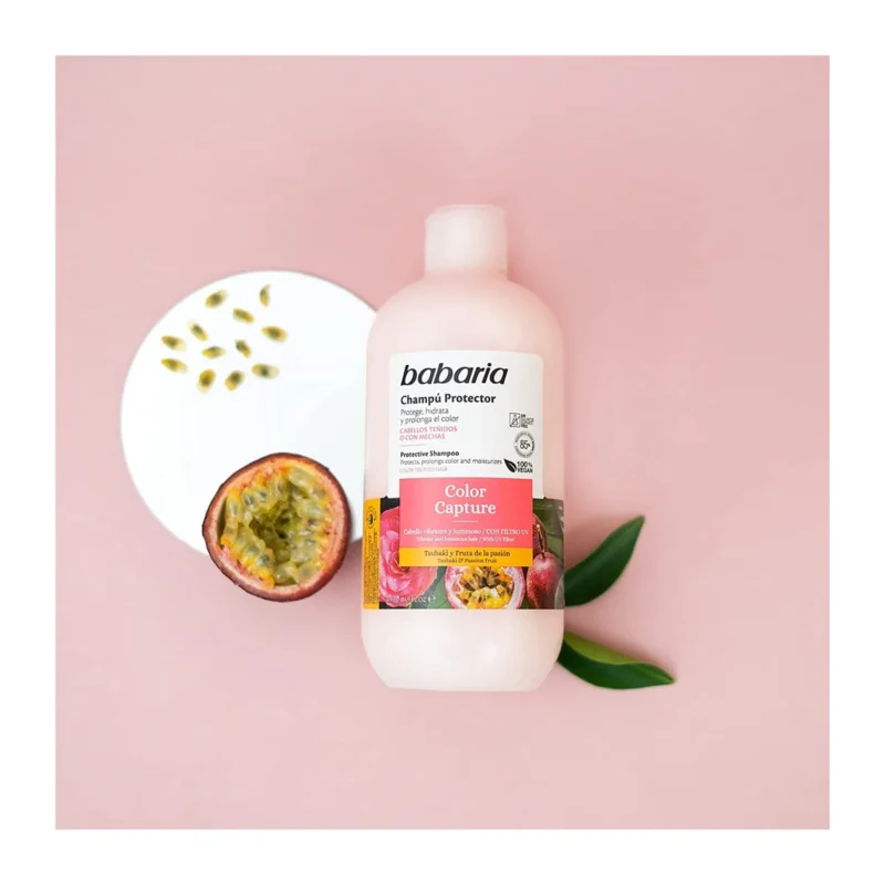 شامپو موهای رنگ شده باباریا Color Capture حجم 500میل - Image 3