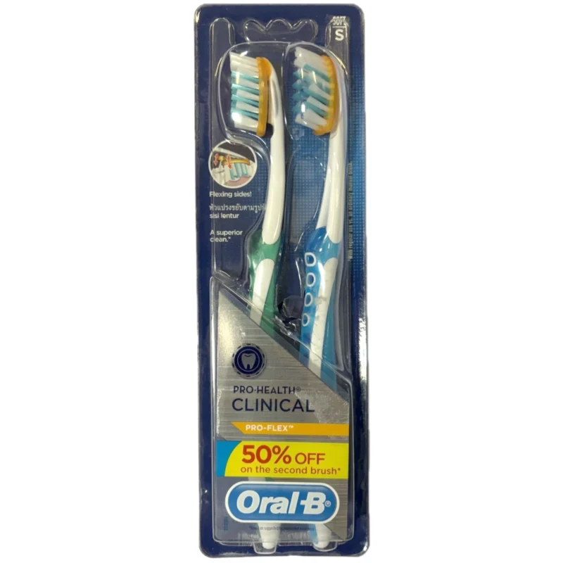 پک دو عددی خانواده مسواک اورال بی - Image 1