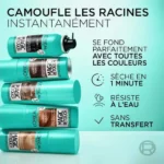 اسپری رنگ ریشه‌ی مو لورال Magic Retouch حجم 75میل - Image 5