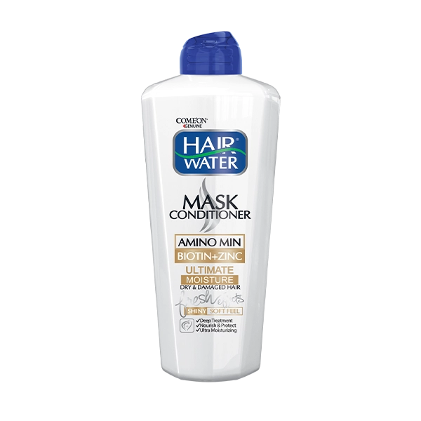 49 copy ماسک نرمکننده موی هیر واتر حاوی بیوتین و زینک کامان حجم 400 میل - Image 1