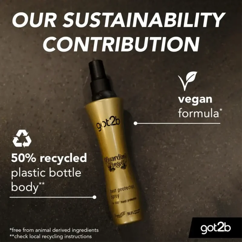 اسپری محافظ حرارت موی گات تو بی حجم 200میل - Image 3