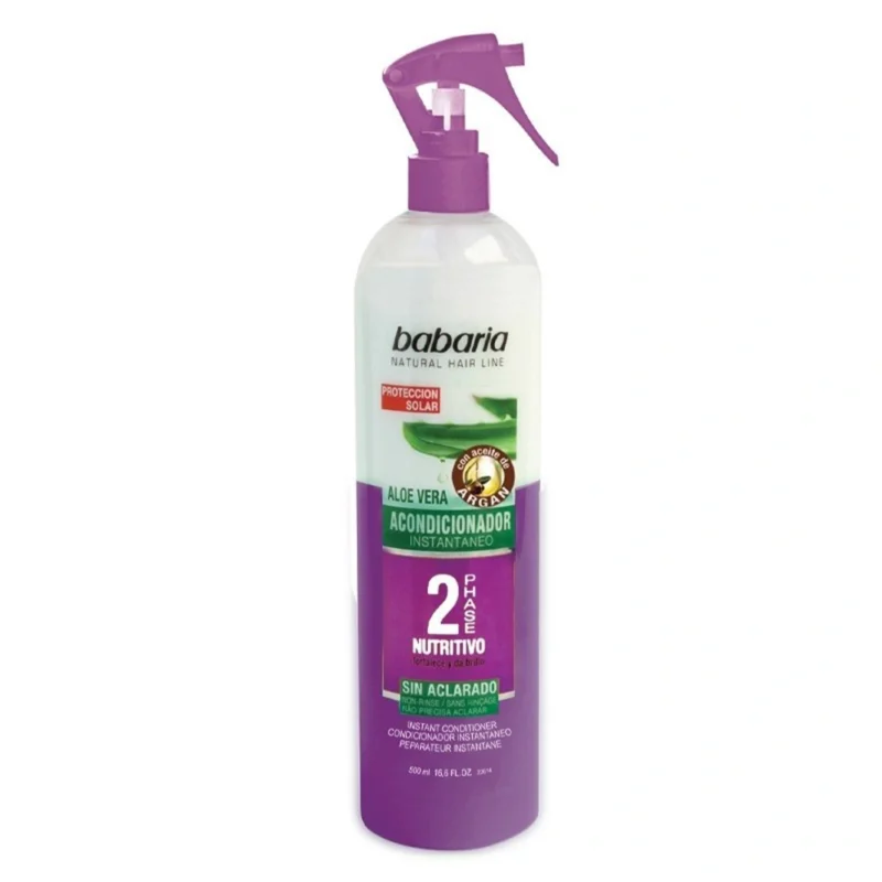 اسپری دوفاز مو احیا کننده باباریا مدل NUTRITIVO حجم 500میل - Image 1