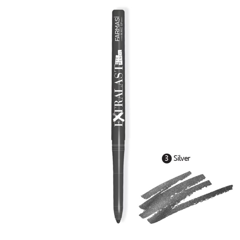 مداد چشم پیچی نقره‌ای فارماسی مدل Extralast شماره 03 - Image 1