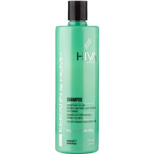 Hiva Keratin model shampoo volume 400 ml شامپو هیوا مدل کراتین حجم 400 میل