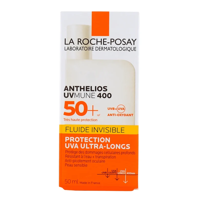 فلوئید ضدآفتاب لاروش پوزای Anthelios SPF50 حجم 50ml - Image 2