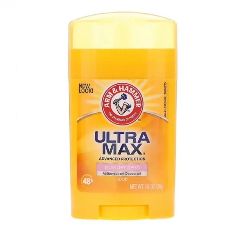 arm-hammer-ultramax-antiperspirant-powder-fresh مام آرم اند هامر صابونی مدل POWDER FRESH حجم 73 گرم