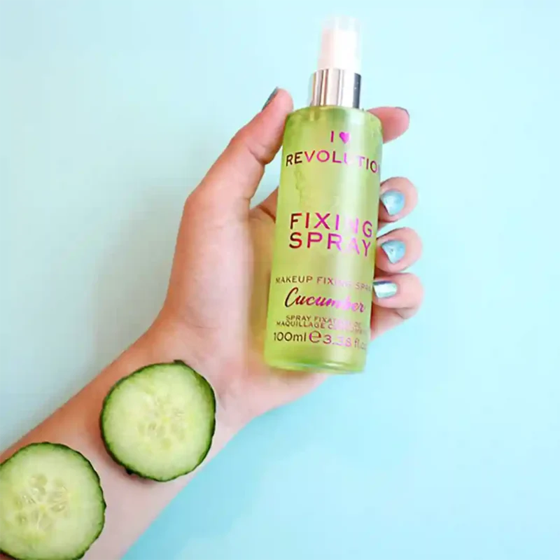 اسپری تثبیت کننده آرایش صورت رولوشن مدلCucumber حجم 100 میل - Image 2