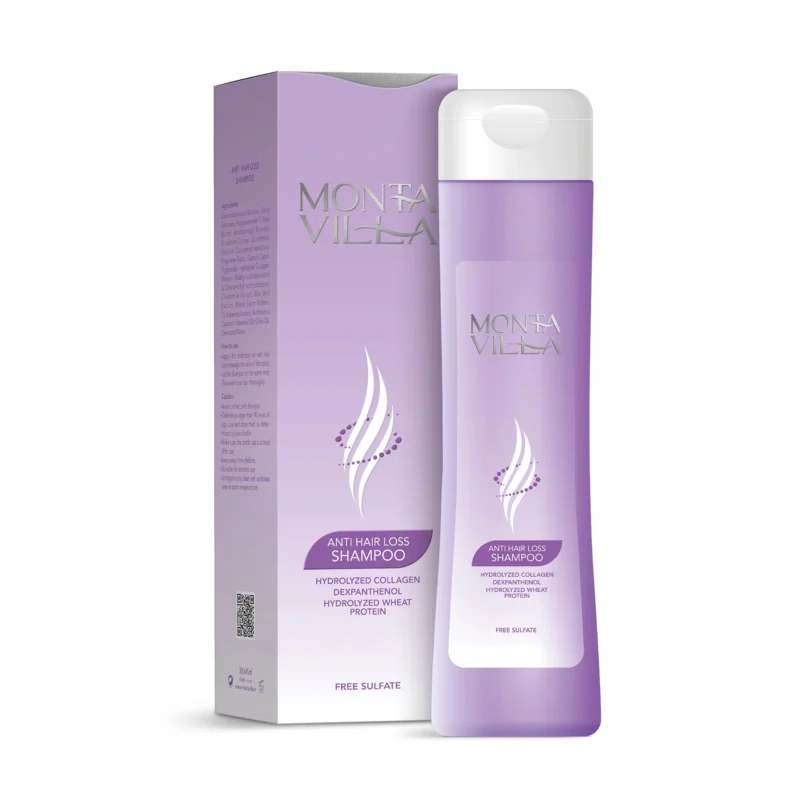 شامپو تقویت کننده و ضدریزش موی خشک و معمولی مونتا ویلا 300میل - Image 1
