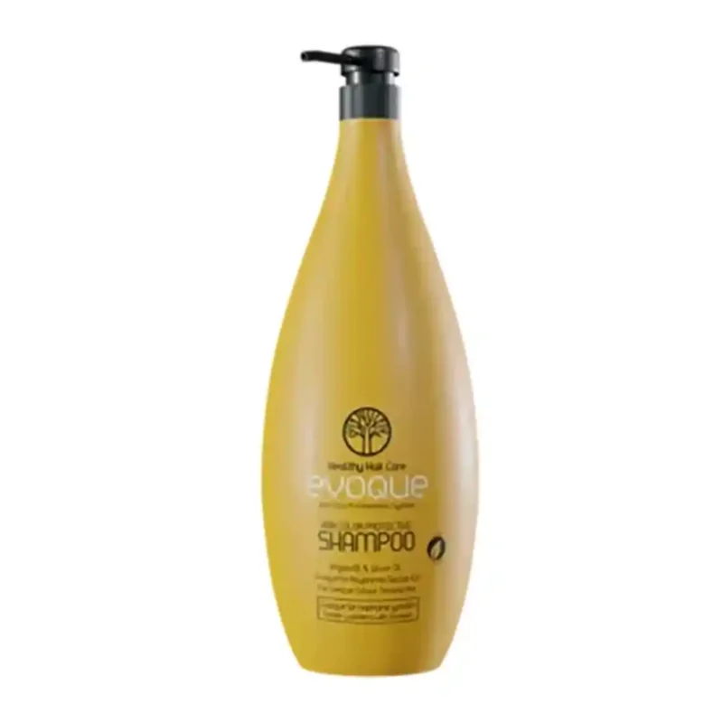 evoque-shampoo-haircolor شامپو ايووك مدل Oil Arganمخصوص موهاي رنگ شده حجم ١٠٠٠ ميل