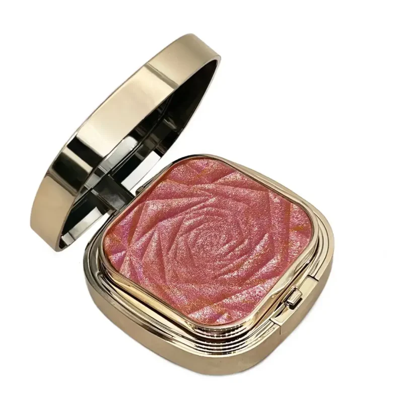 get-gorgeous-highlighter-golden-case هایلایتر پودری مای میکاپ استوری مدل Get Gorgeous 04