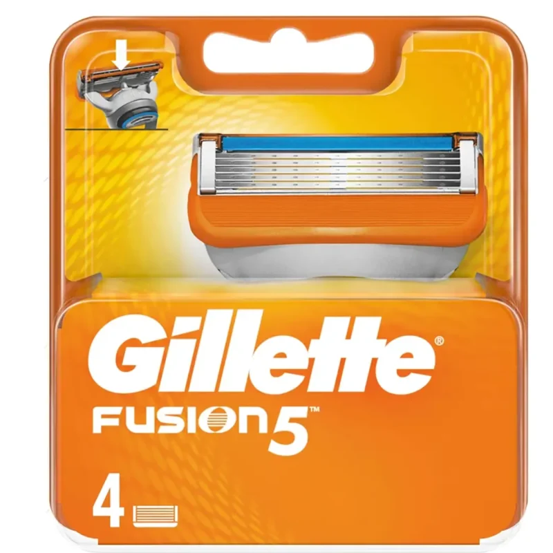 gillette-fusion-spare-blade-4-piece-pack تیغ یدک ژیلت مدل Fusion بسته 4 عددی