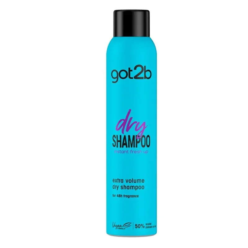 got2b-schwarzkopf-extra-volume-dry-shampoo-200-ml شامپو خشک Got2b شوارتسکف مدل Extra Volume حجم ۲۰۰ میل
