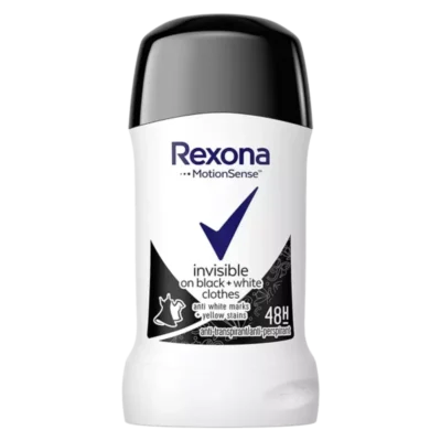 استیک ضدتعریق زنانه رکسونا مدل invisible black & white clothes حجم 40 گرم