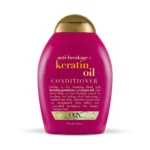نرم کننده مو او جی ایکس مدل Keratin Oil حجم 385 میل