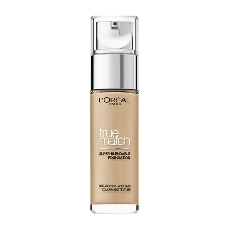 loreal-paris-true-match-super-blendable-foundation کرم پودر لورال مدل True Match حجم 30 میل