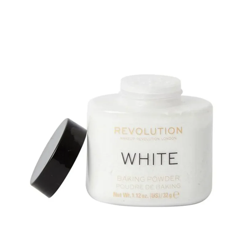 makeup-revolution-ghost-finish-luxury-baking-powder-42-g-47-11 پودر بیک رولوشن مدل WHITE وزن 32گرم - Image 1