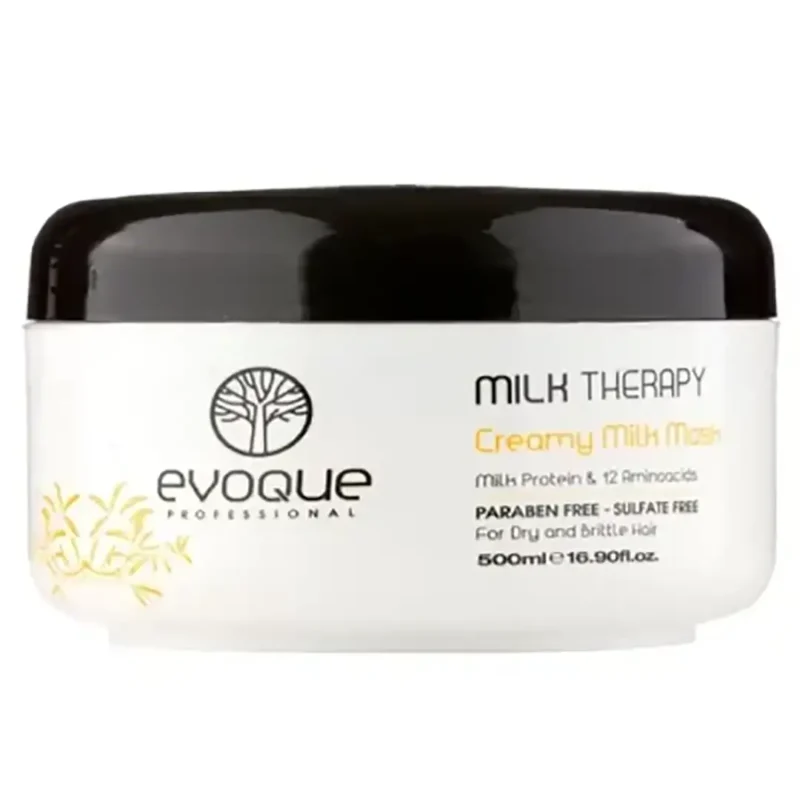 ماسك مو ايووك مدل THERAPY MILK مخصوص موهاي خشك و شكننده حجم ۵٠٠ ميل
