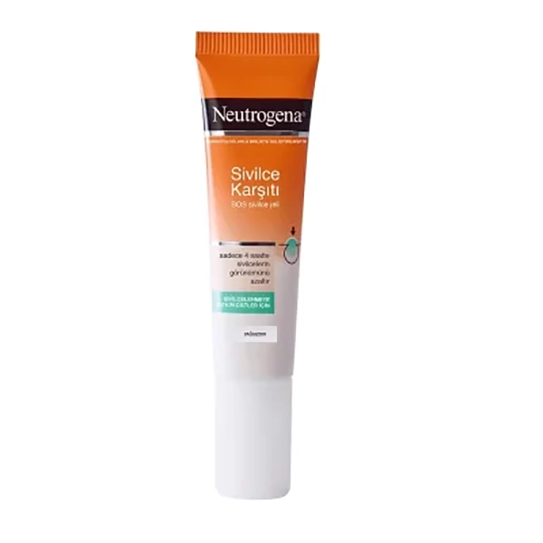neutrogena-rapid-model-anti-pimple-gel ژل ضدجوش فوری نوتروژينا مدل clear & Defend پوست لك و آكنه دار 15 ميل