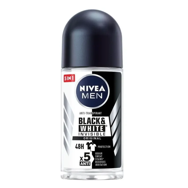 niva-black-white-rolly-deodorant-for-men مام رولی مردانه نیوا مدل black & white حجم 50 میل