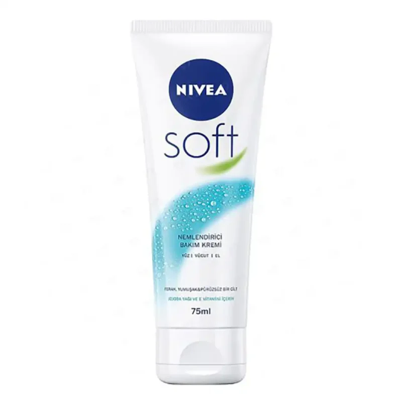 niva-soft-series-tube-moisturizing-cream-volume-75-ml كرم مرطوب كننده نيوا تيوپي مدل SOFT مناسب دست صورت وبدن 75 ميل