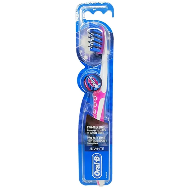 oral-b-pro-flex-luxe-tooth-brush مسواک اورال بی مدل pro-flex luxe بسته ی 1 عددی