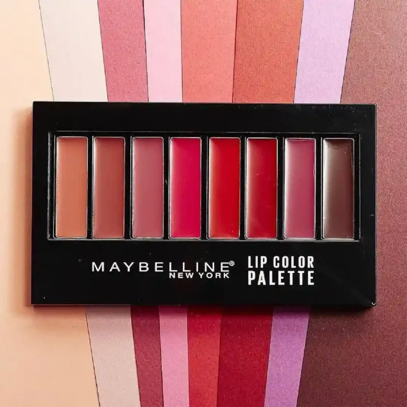 پالت 8 رنگ رژ لب میبلین - Image 2