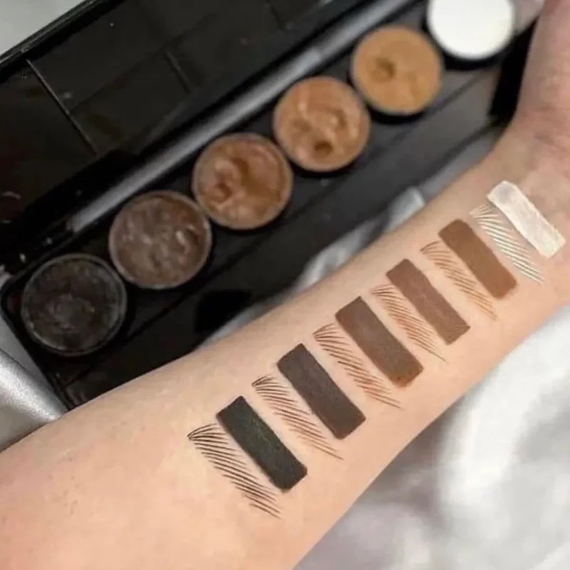 پالت سایه ابرو آکوا 6رنگ ماسکات وزن 40گرم - Image 3