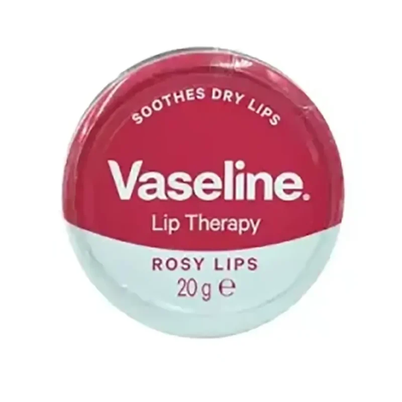 rosy-vaseline-lip-balm نرم کننده لب وازلین مدل Rosy حجم 20گرم