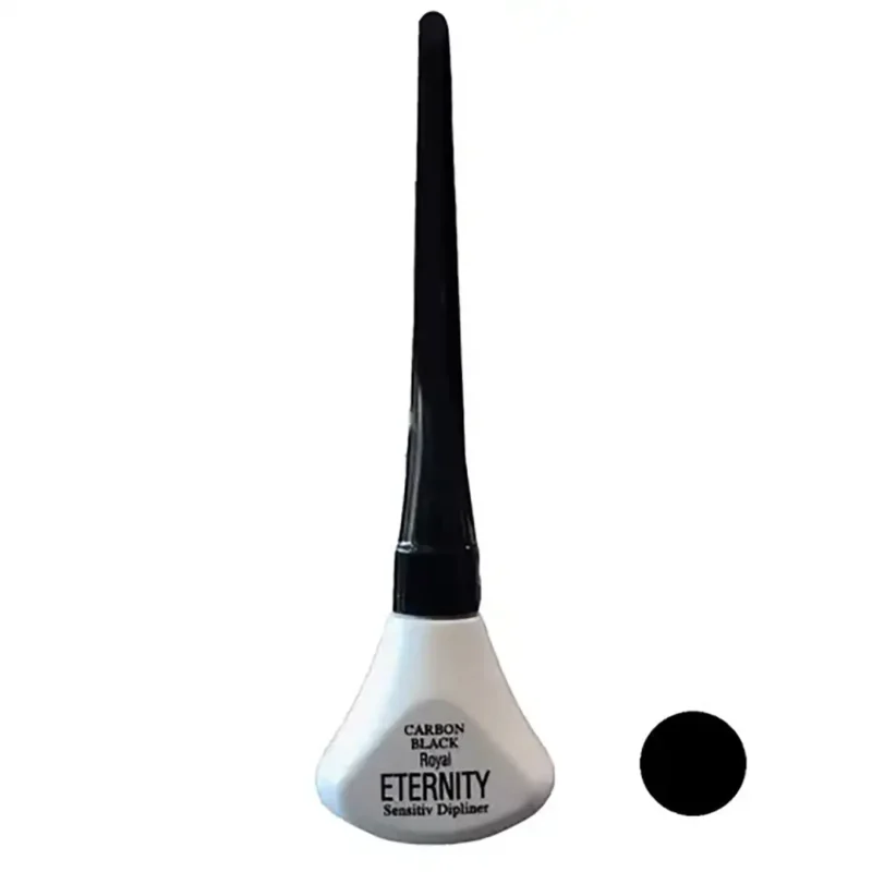 royal-eternity-dipliner-sensitive خط چشم كوزه ای اترنيتی مدل Sensitiv Dipliner (سفيد مشكی)
