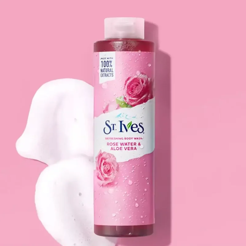 شامپو بدن سنت ایوز عصاره گل رز و الوئه ورا حجم 650 میل - Image 2