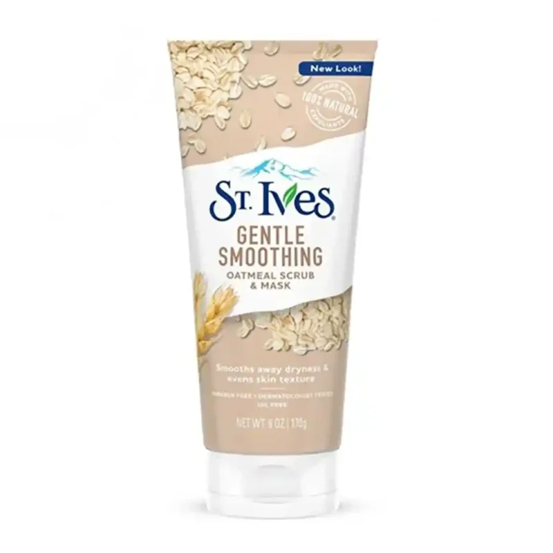 st-ives-gentle-smoothing-face-scrub-volume-170-ml اسکراب صورت سنت ایوز مدل GENTLE SMOOTHI حجم 170 میل