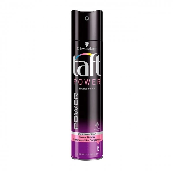 tuft-hair-spray-power-model-code-5-tuft-250-ml (1) اسپری حالتدهنده مو تافت مدل power5 حجم 250میل(بنفش) - Image 1
