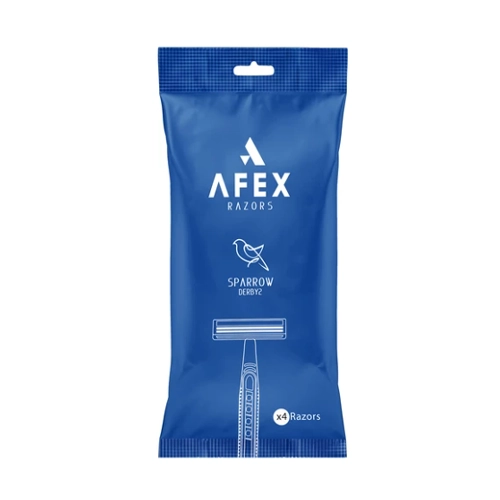 تیغ اصلاح افکس 2 لبه مدل اسپارو 4عددی تیغ اصلاح افکس 2 لبه مدل اسپارو 4عددی - Image 1