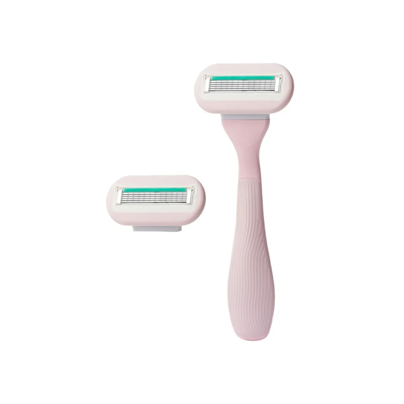 تیغ اصلاح 5 لبه افکس مدل فلامینگو صورتی (با سری اضافه) - Image 5