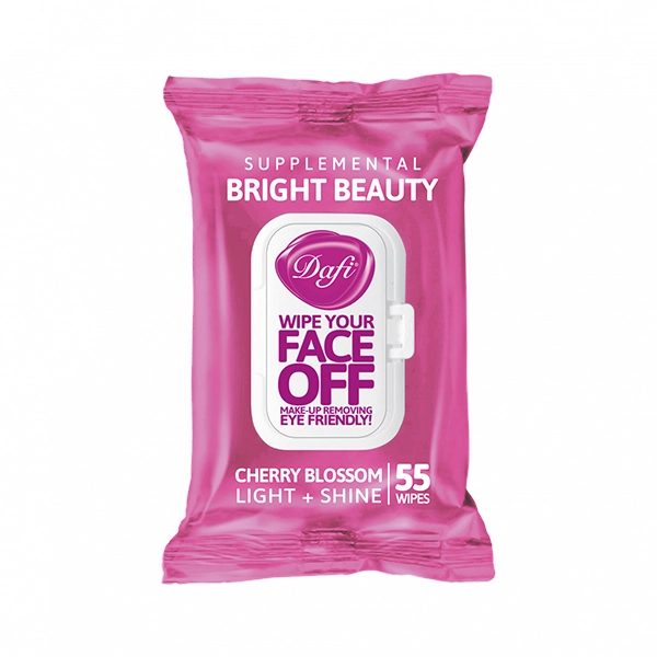 دستمال مرطوب پاک کننده آرایش گیلاس ژاپنی درب دار دافی دستمال مرطوب پاک کننده آرایش گیلاس ژاپنی درب دار دافی - Image 1