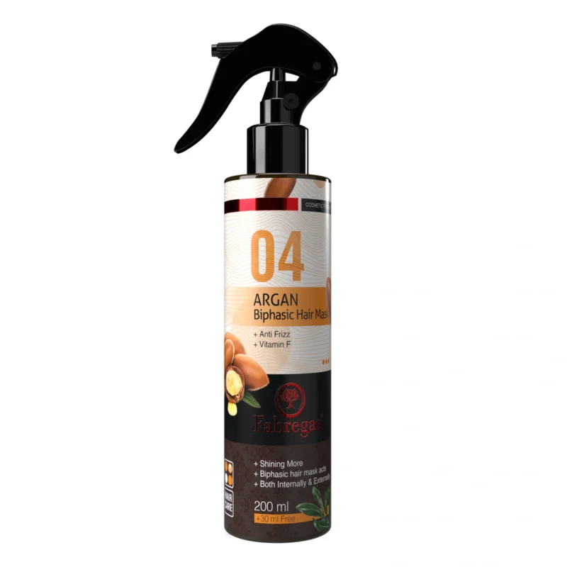 اسپری مو دوفاز فابریگاس حاوی روغن آرگان حجم 200 میل - Image 1
