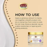 کرم فرکننده مو افریکن پراید Moisture Miracle - Image 3