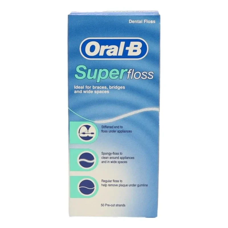 نخ دندان اورال بی مدل Superfloss - Image 1