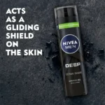 ژل اصلاح مردانه نیوا Nivea مدل Deep Clean دیپ کلین 200ml - Image 2
