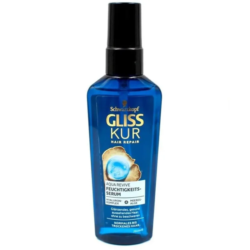 سرم مو مرطوب‌کننده گلیس مدل AQUA Revive حجم 75میل - Image 1