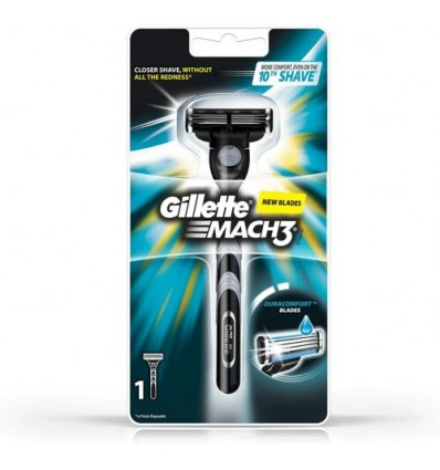 gillette-mach-3-maquina-de-afeitado تیغ اصلاح 3 لبه مردانه ژیلت مدل Match3 - Image 1