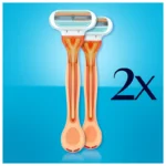 تیغ اصلاح زنانه ونوس مدل Riviera بستهی 2 عددی - Image 3